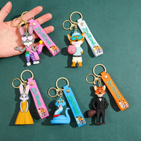 Zootopia 2 Gala & Vacation Disguise Keychain