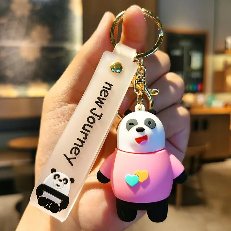 We Bare Bears New Journey Keychain