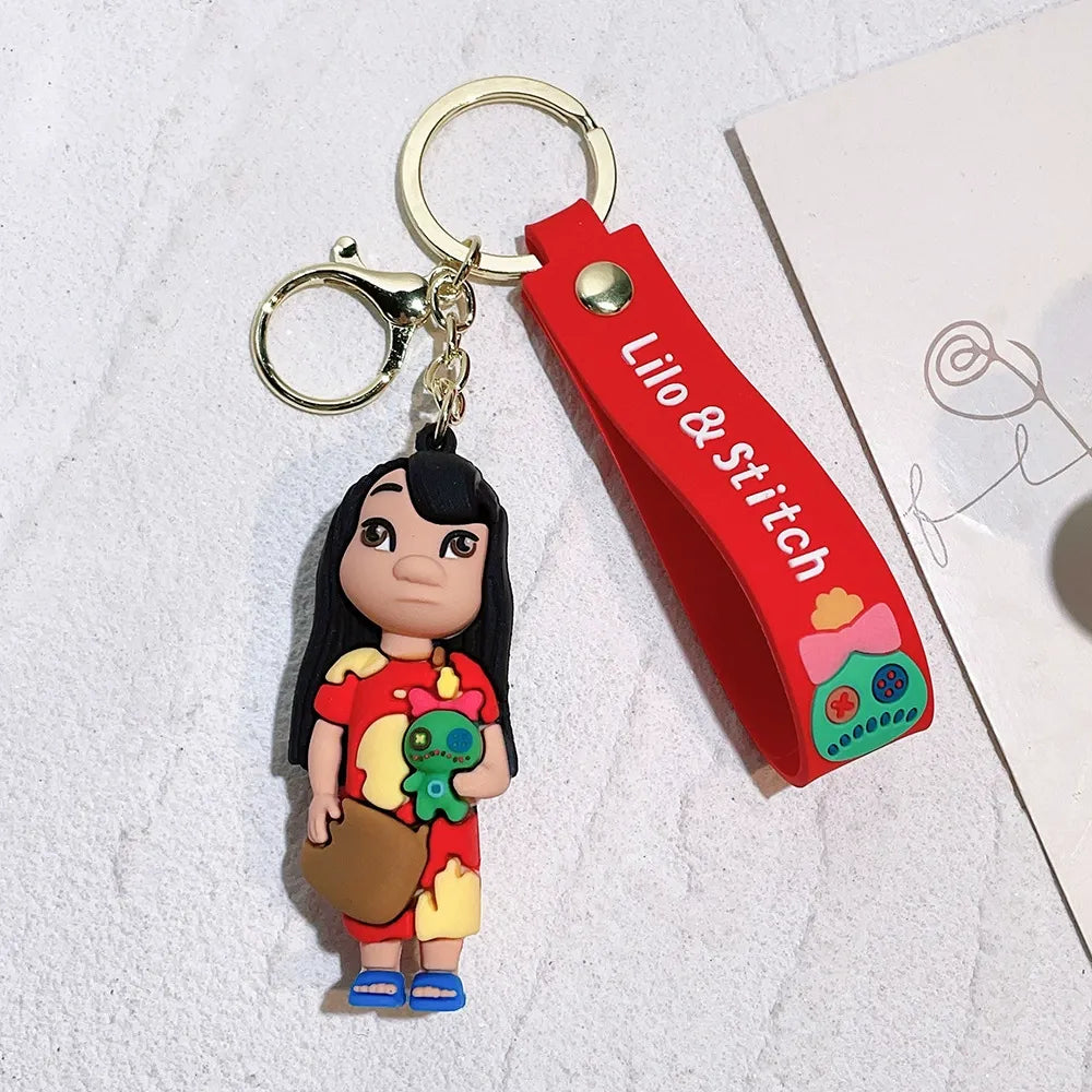 Lilo & Stitch Animation 3D Keychain
