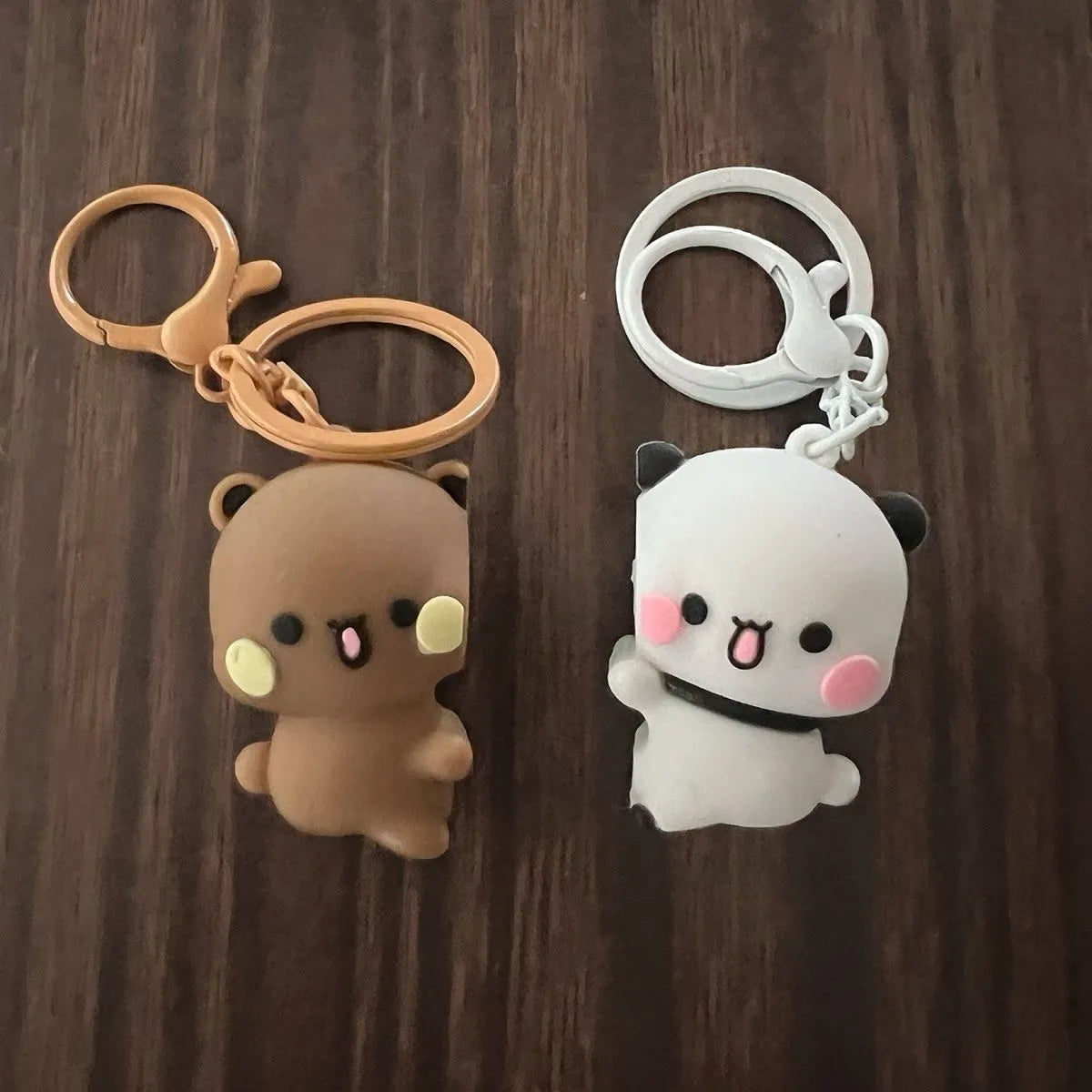 Bubu Dudu Magnetic Interlocking Couple Keychain