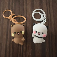 Bubu Dudu Magnetic Interlocking Couple Keychain