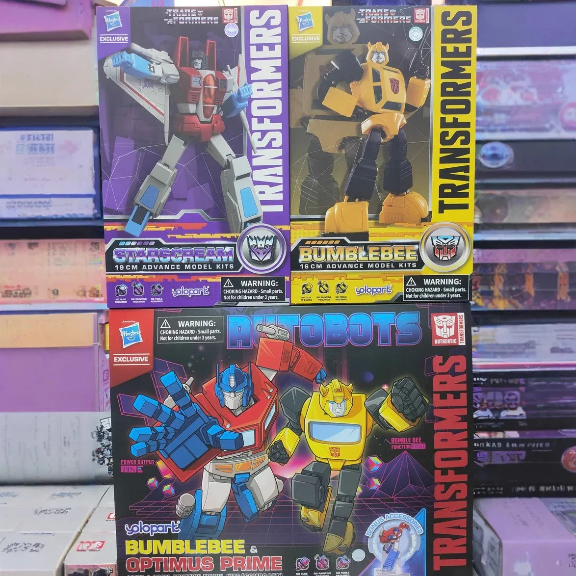 Yolopark Pre-assembled Trans4mers Series