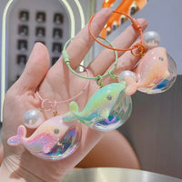 WIFTY Ocean Whisperer Whale Keychain