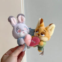 Zootopia Perfect Pair Plush Keychain - Bear Hugs