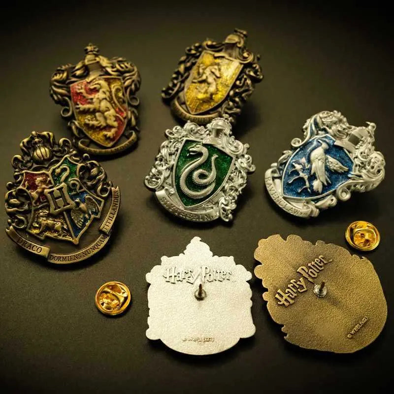 Hogwarts House Crest Brooch