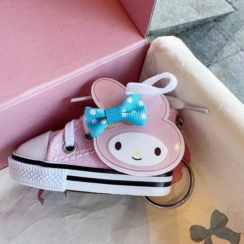 Sanrio Canvas Sneaker Keychain