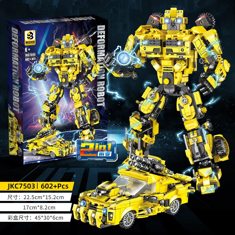 United Creations JKC7503 Bumblebee Blocks