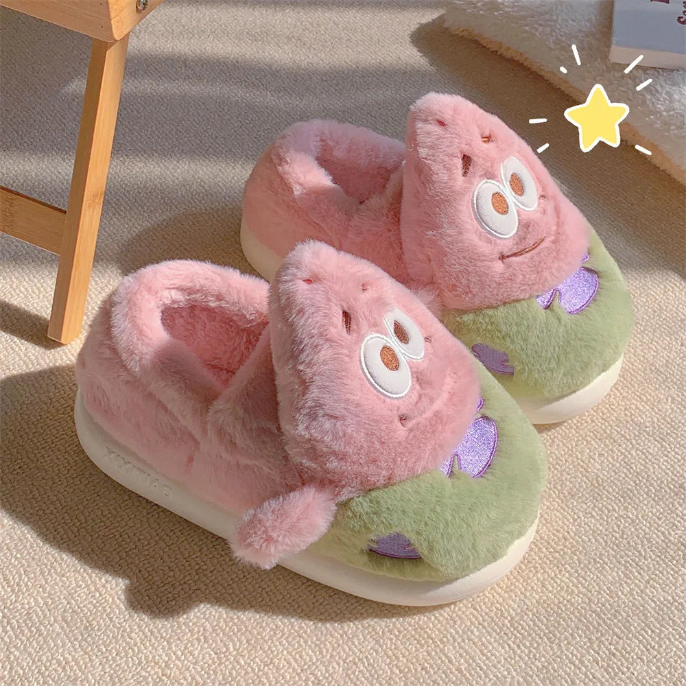 SpongeBob Patrick Plush Closed-Toe Slippers
