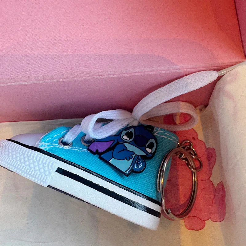 Stitch Drift Sneaker Keychain