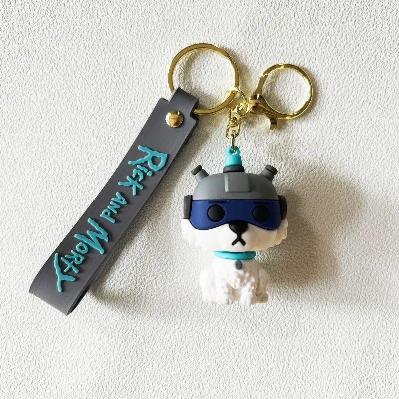 Rick and Morty 3D Keychain