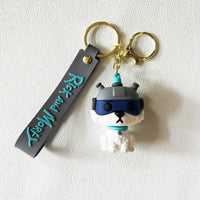 Rick and Morty 3D Keychain