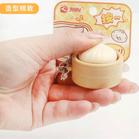 Steamed Baozi Stress Relief Keychain