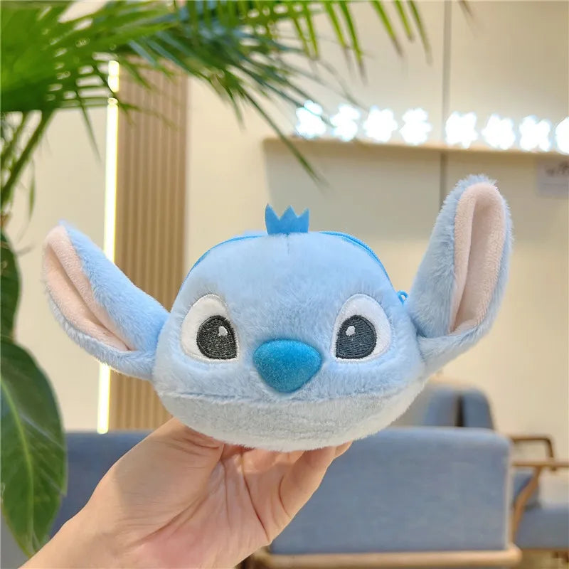 Big Head Stitch Coin Purse Keychain
