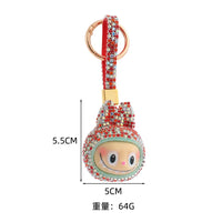 Labuboo Crystal Face Luxury Keychain