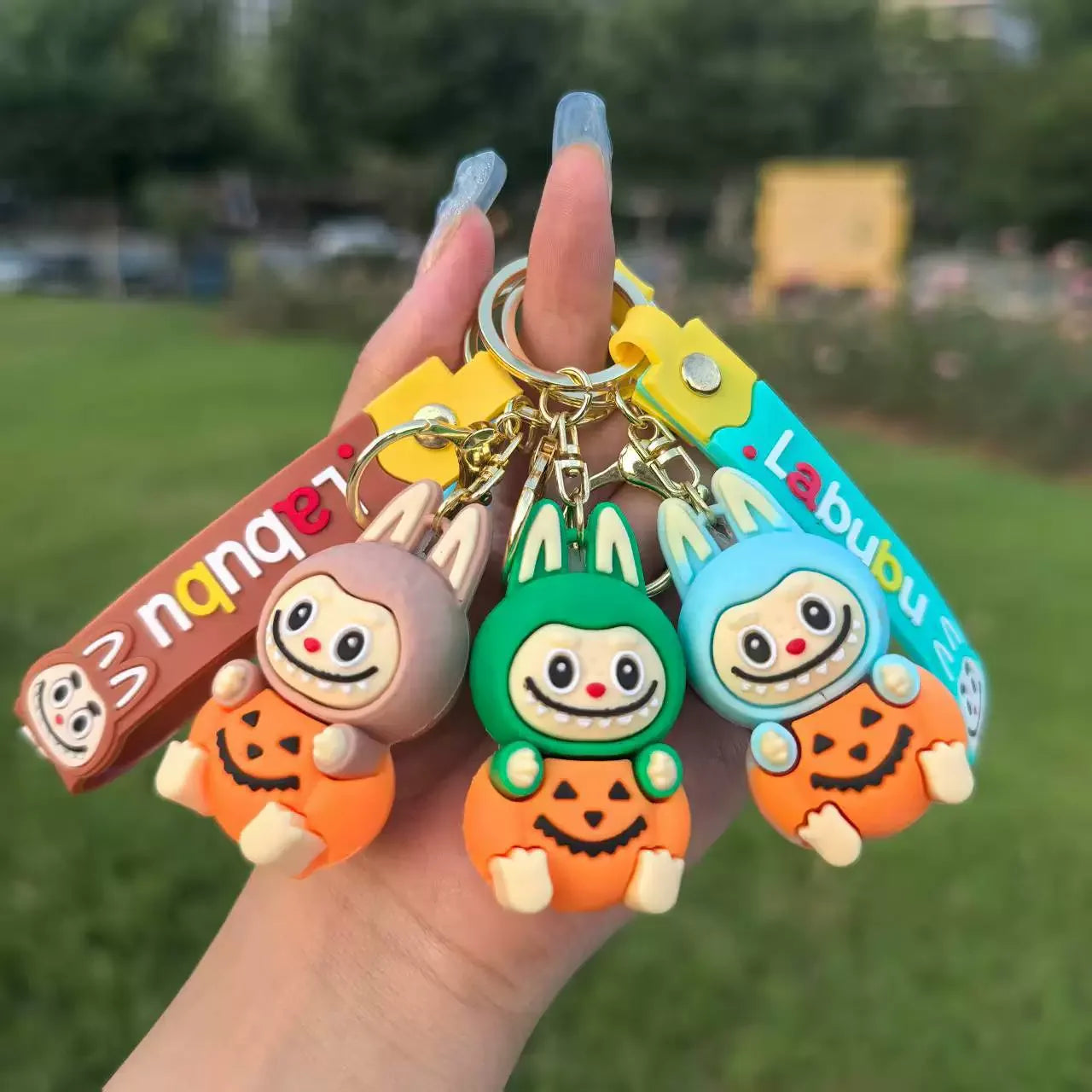 Labuboo Halloween Pumpkin 3D Keychain