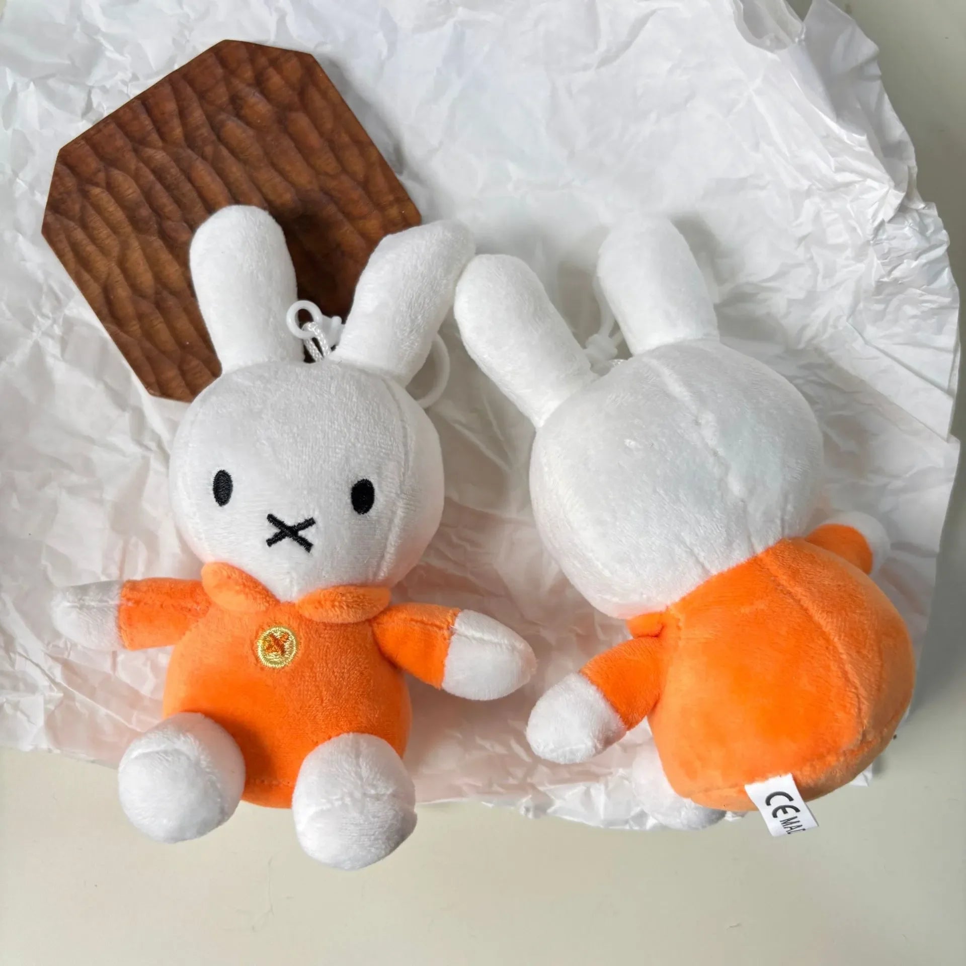 Miffy Kawaii Mirth Plush Keychain