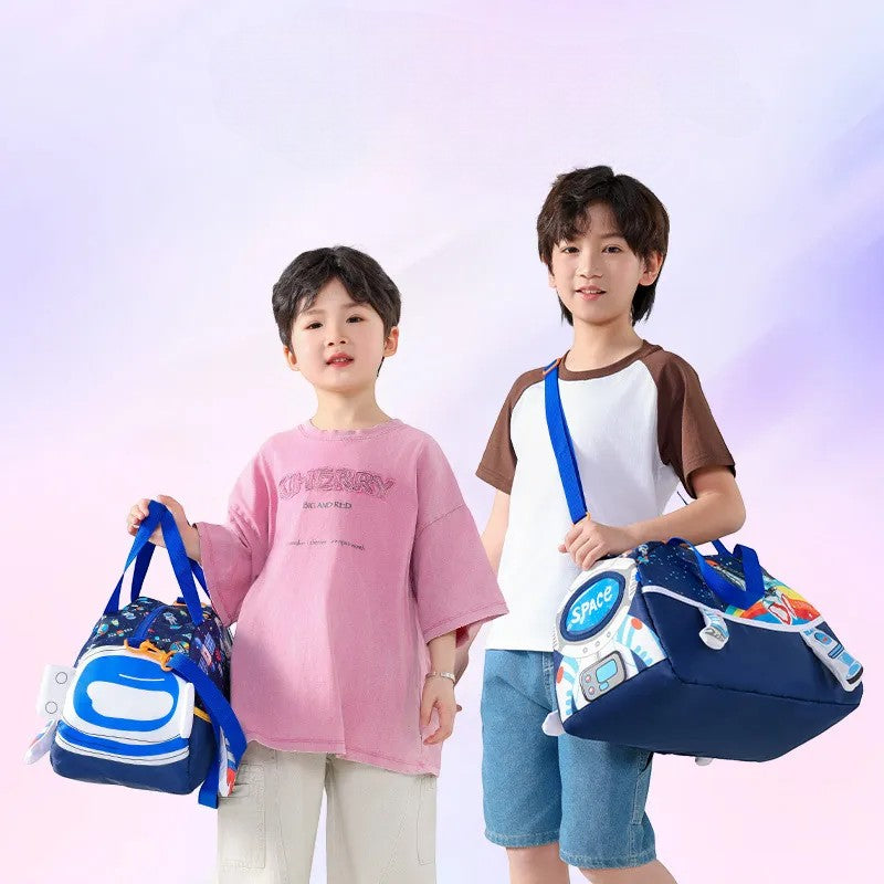 Iconic Explorers Printed Duffle Bag