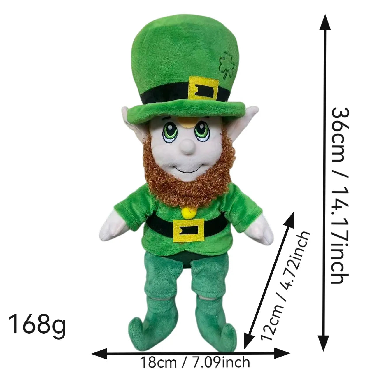 Irish Leprechaun Plushie (36 cm)