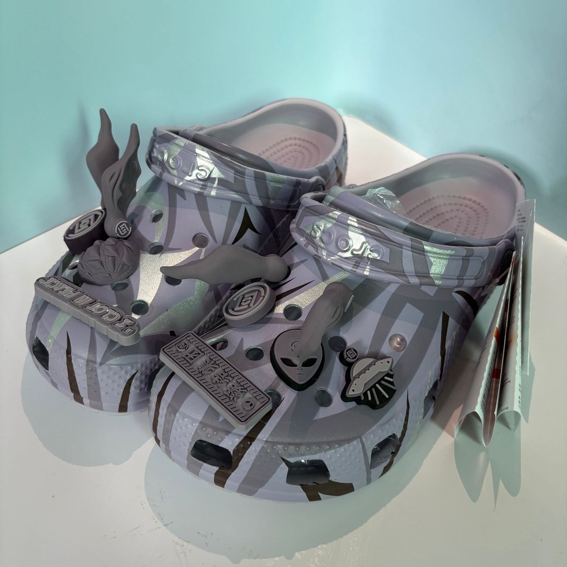 Clot Limited Edition Alien Clogs