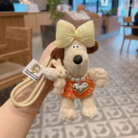 Gromit Groomed Bunny Plush Keychain