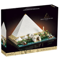 Great Pyramid of Giza Architecture Building Set (1476 Pcs)