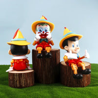Shinchan x Pinocchio Cosplay Figures (Set of 4)