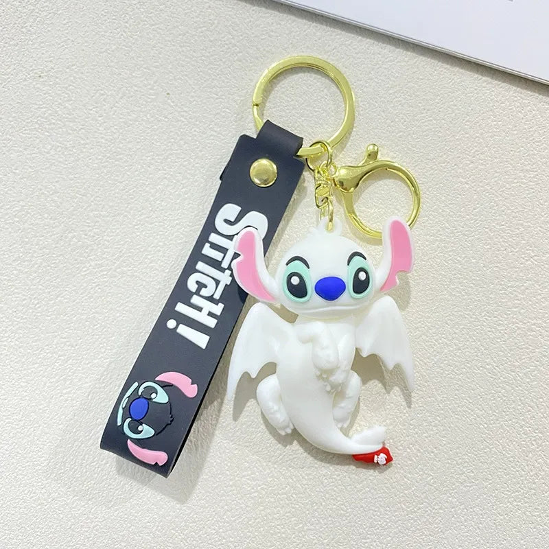 Stitch Toothless Cosplay 3D Keychain