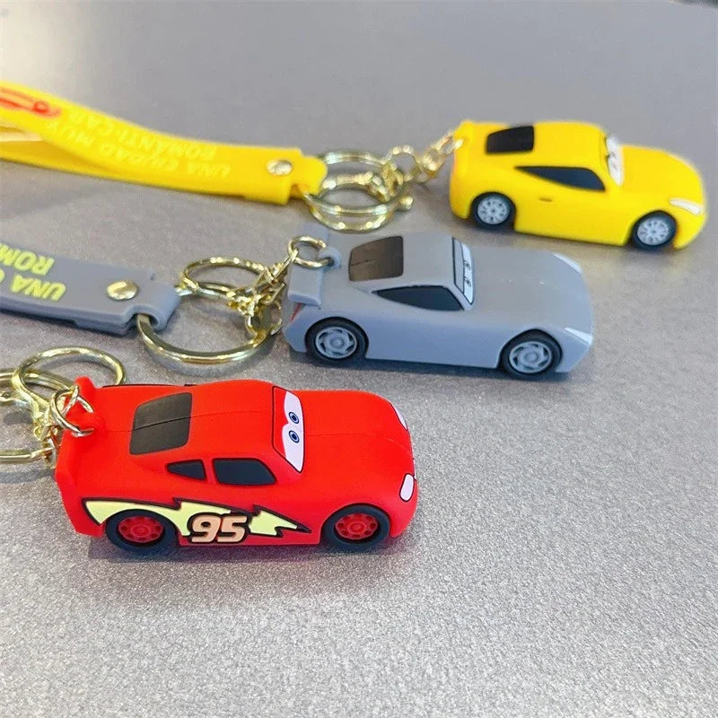 Cars Race Ready 3D Keychain
