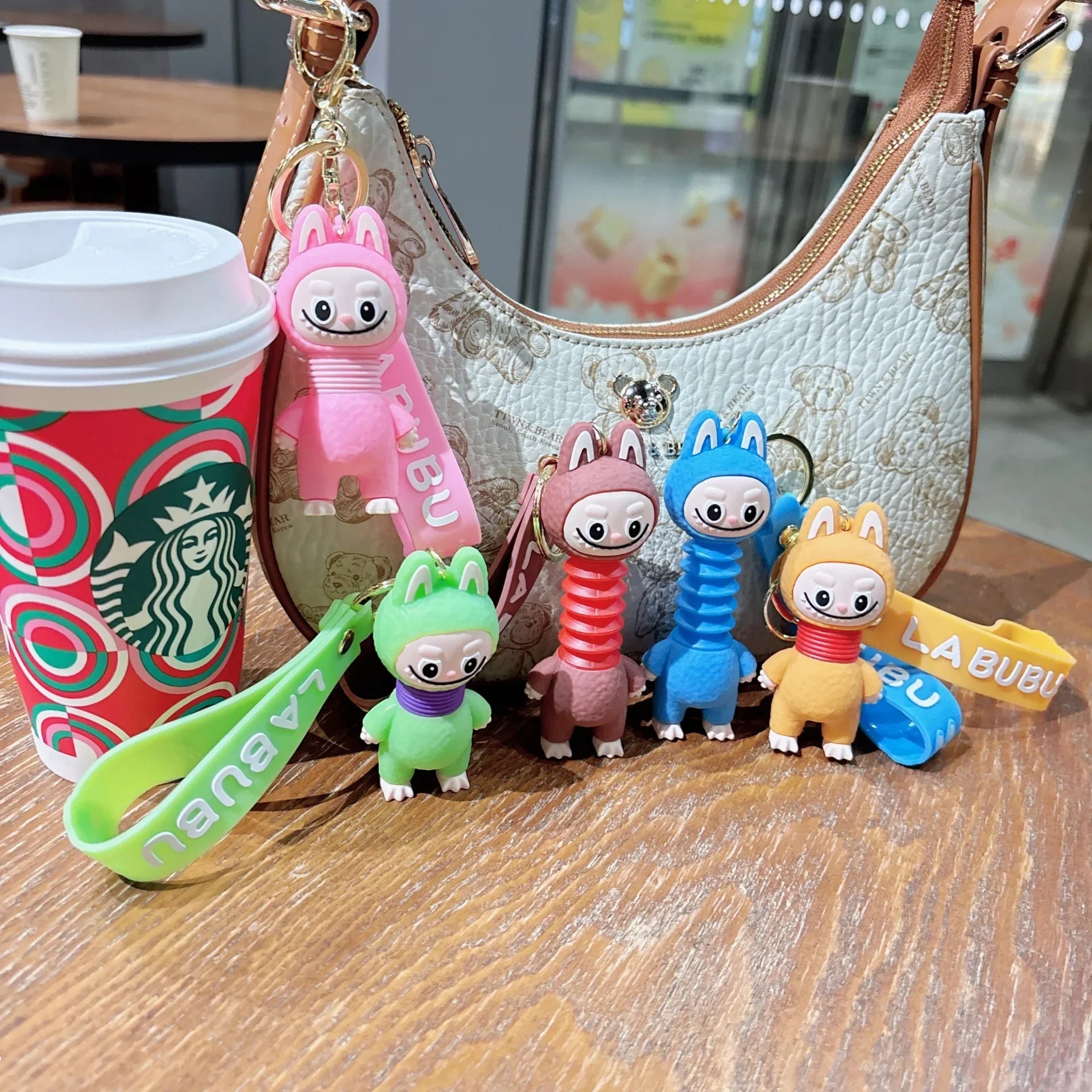 Labuboo Wiggle Neck Stretch Keychain