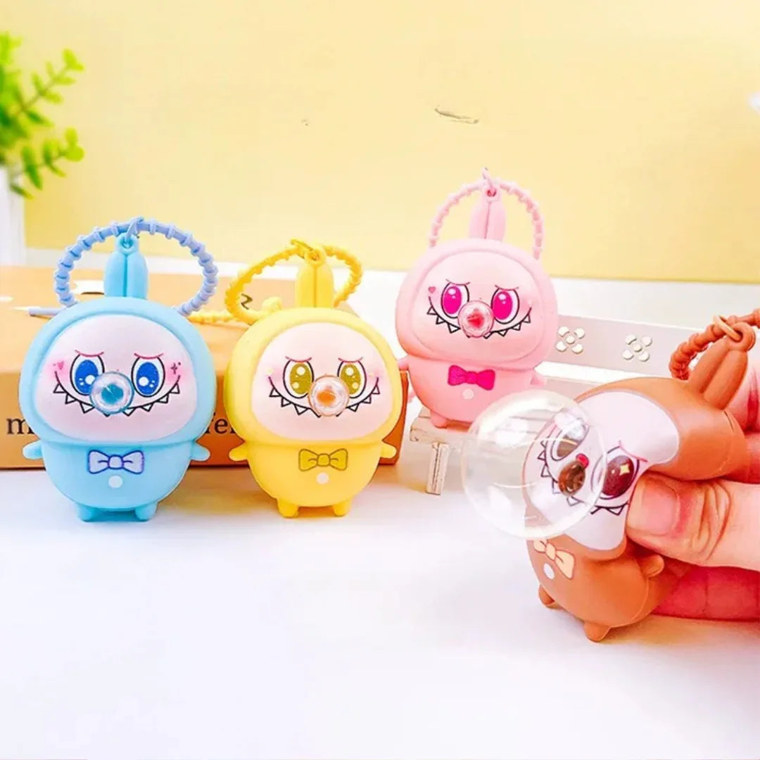 Labuboo Pinch Bubble Squishy Keychain
