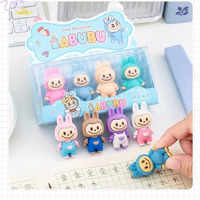 Standing Labubu Premium Erasers (Set of 4)