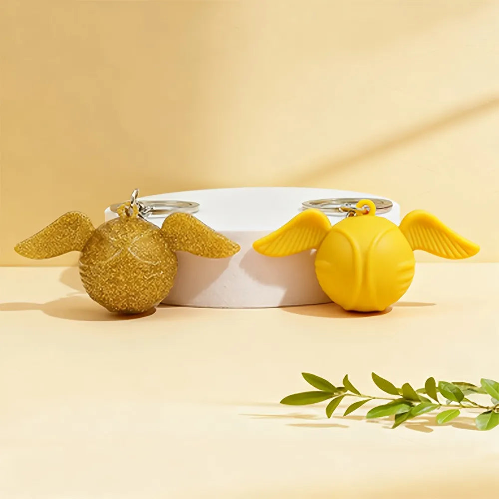 Golden Snitch Seeker's Silicone Keychain