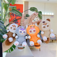 Mofusand Baby Three Cosplay Keychain