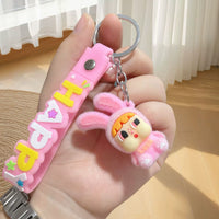 Cry Baby Happy Power Keychain