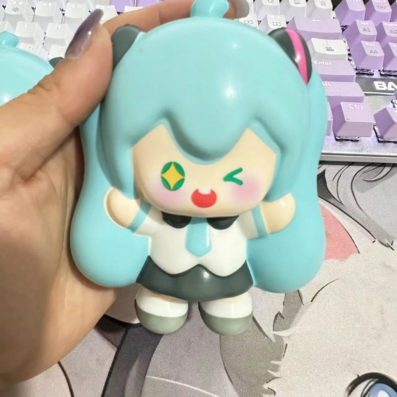 Hatsune Miku Digital Calm Squishy Toy