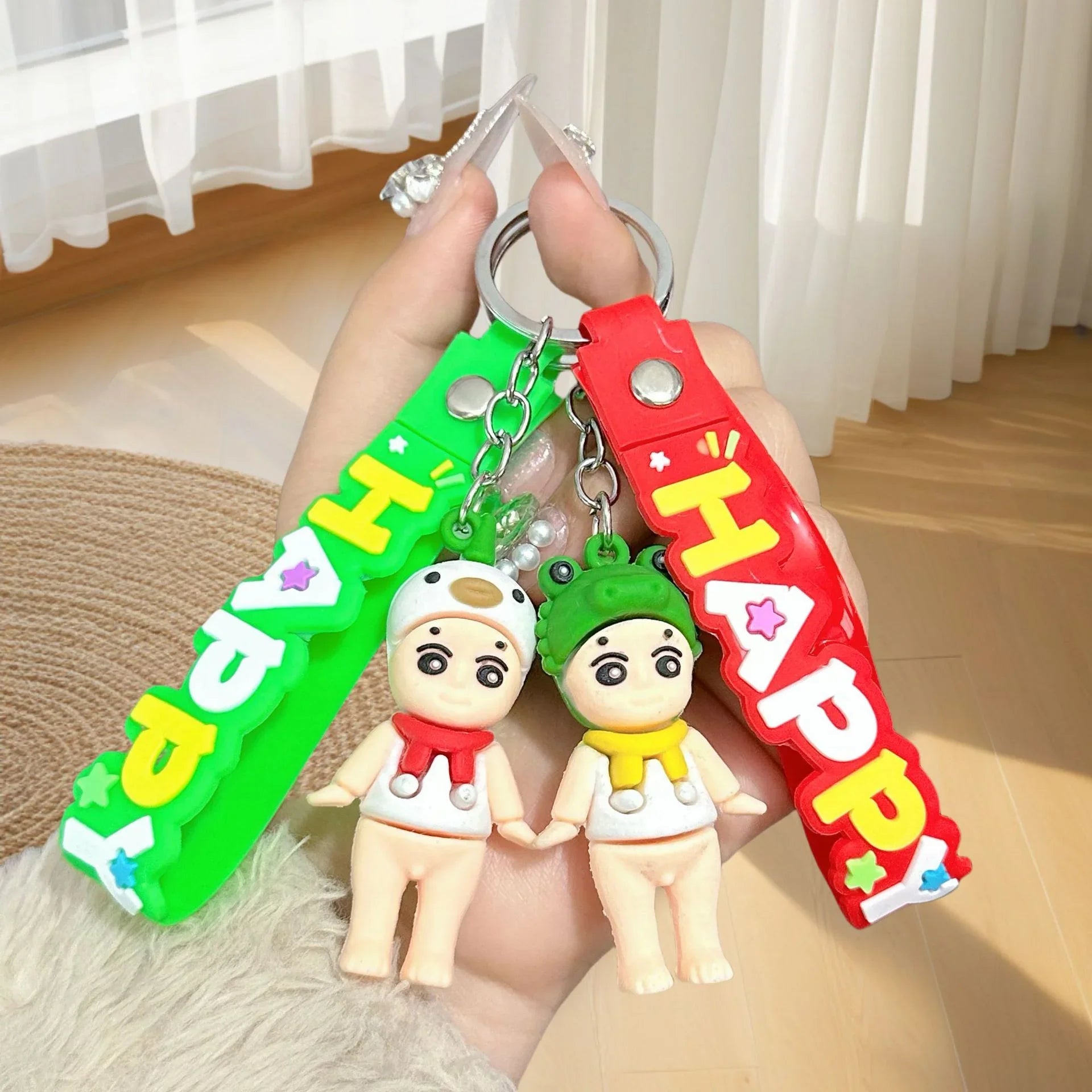 Sonny Angel Puppy Hood Keychain