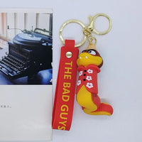 The Bad Guys Movie Character Keychain