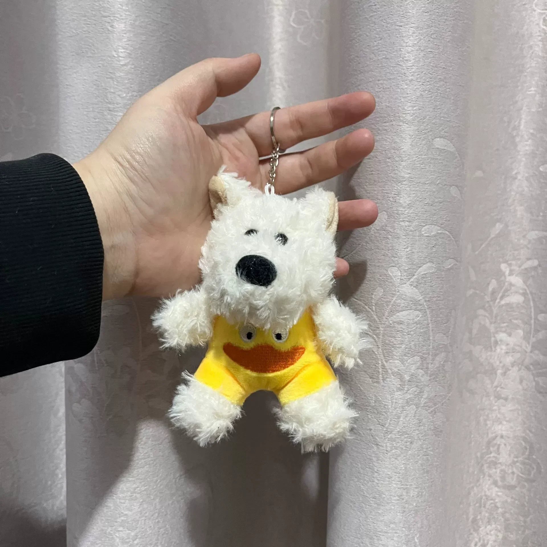 West Highland Pup Dress-up Plush Keychain