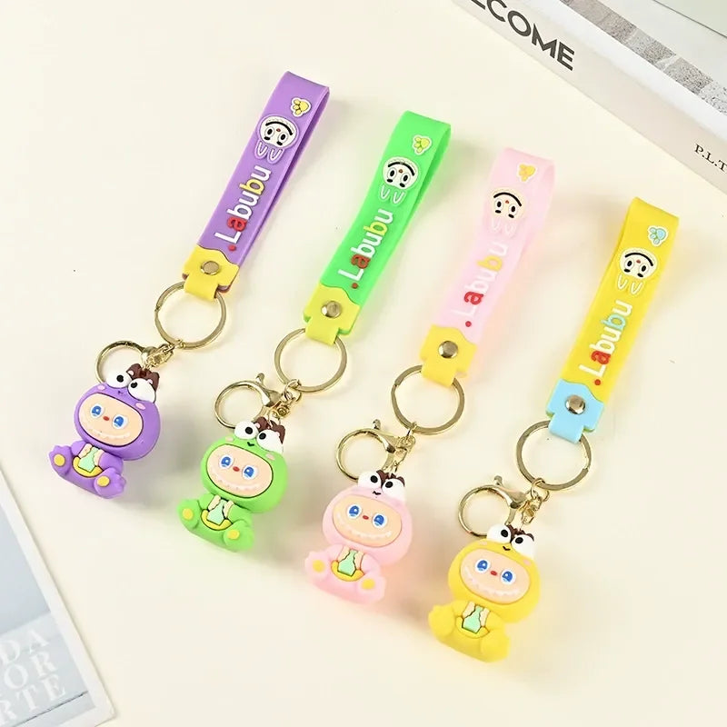 Labubu Dino Cosplay 3D Keychain