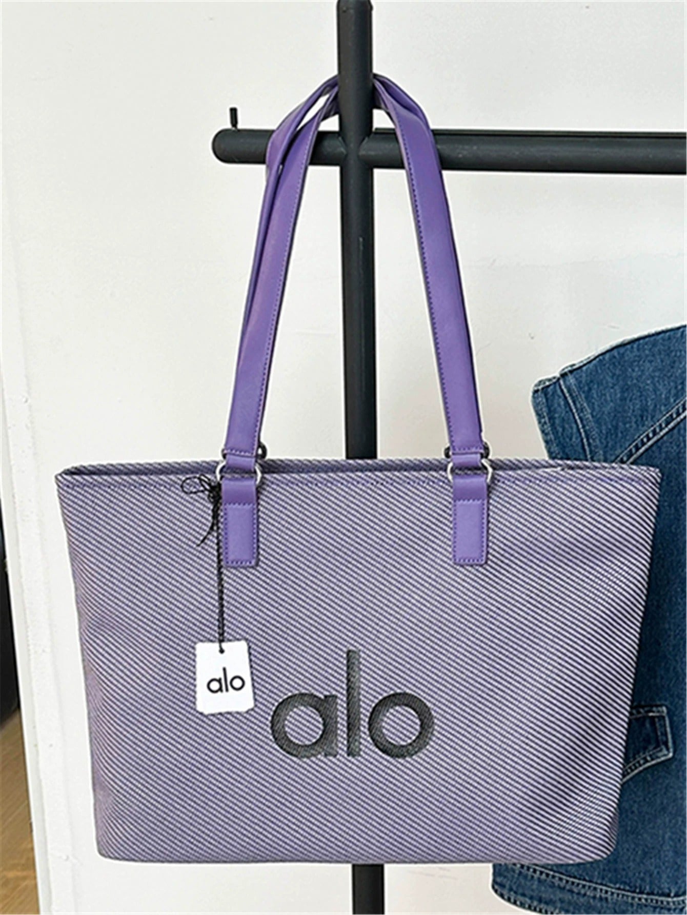 Alo Solstice Canvas Tote Bag