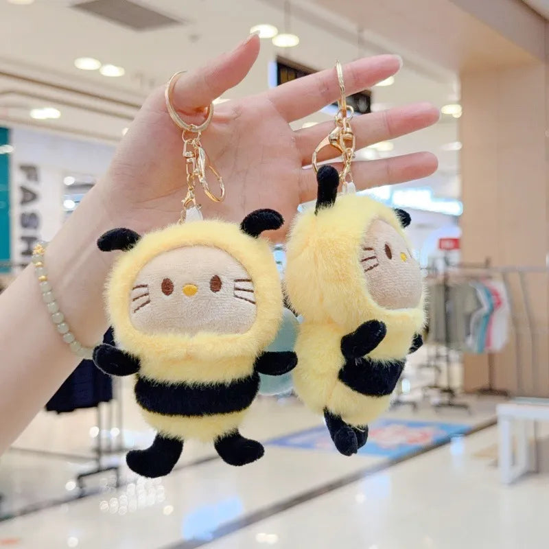 Hello KT Bee Cosplay Keychain
