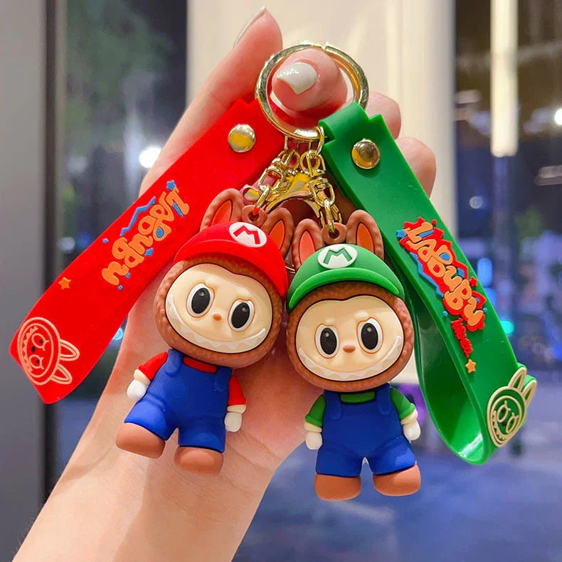 Labubu Hero Cosplay 3D Keychain