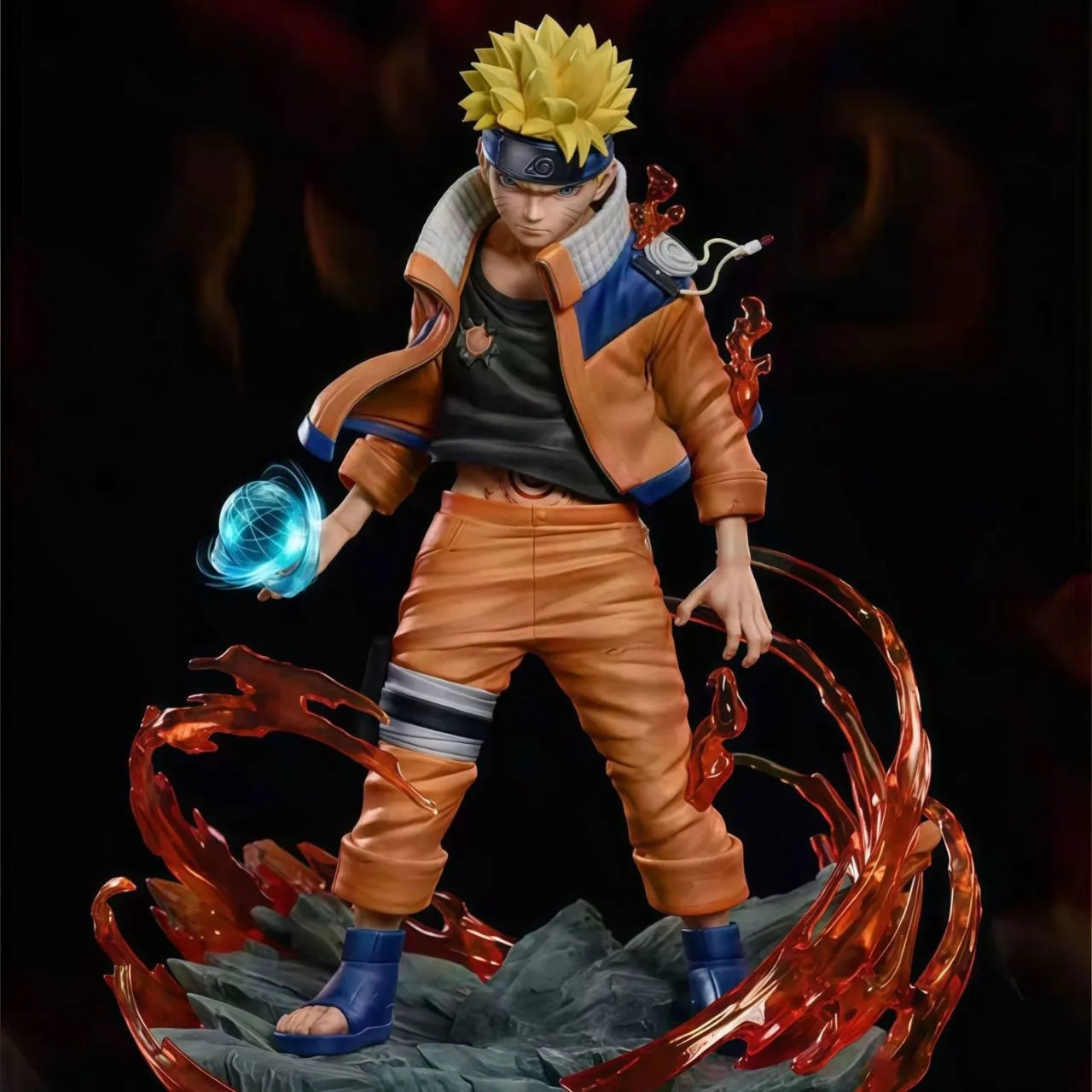 Uzumaki Naruto Youth Series Interchangeable Head Figure (26 cm)