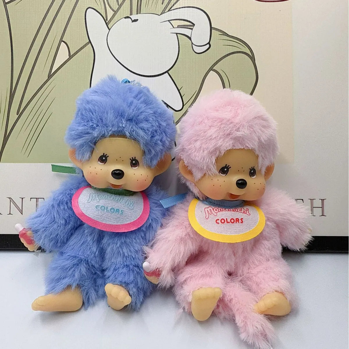 Monchichi Color Series Plush Keychain