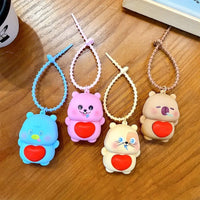 Heartfelt Critter Crew Keychain