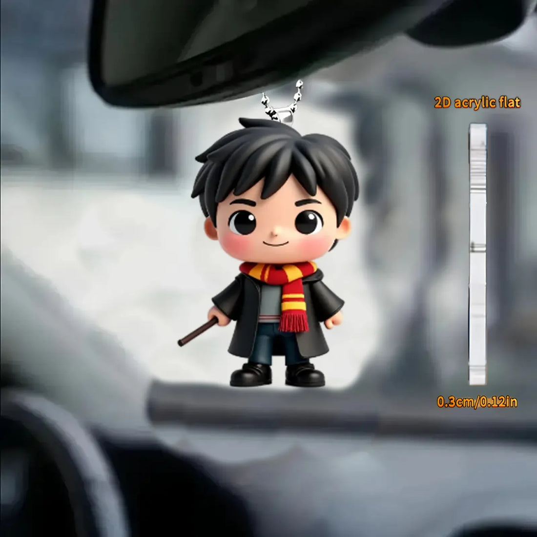 Chibi Potter Boy Acrylic Keychain