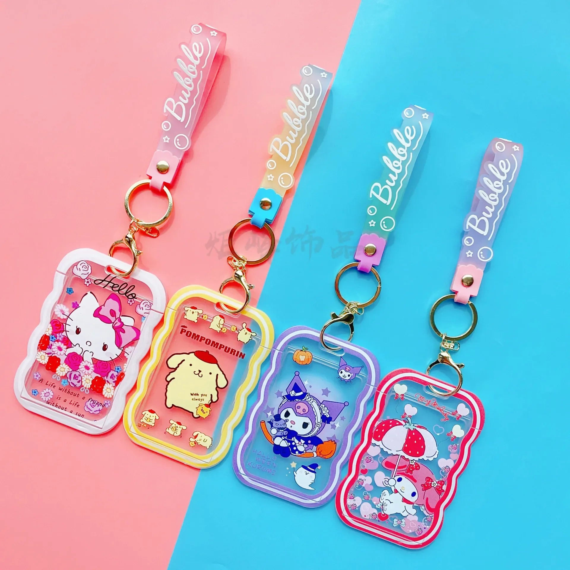 Sanliou Crystal Wave ID Holder