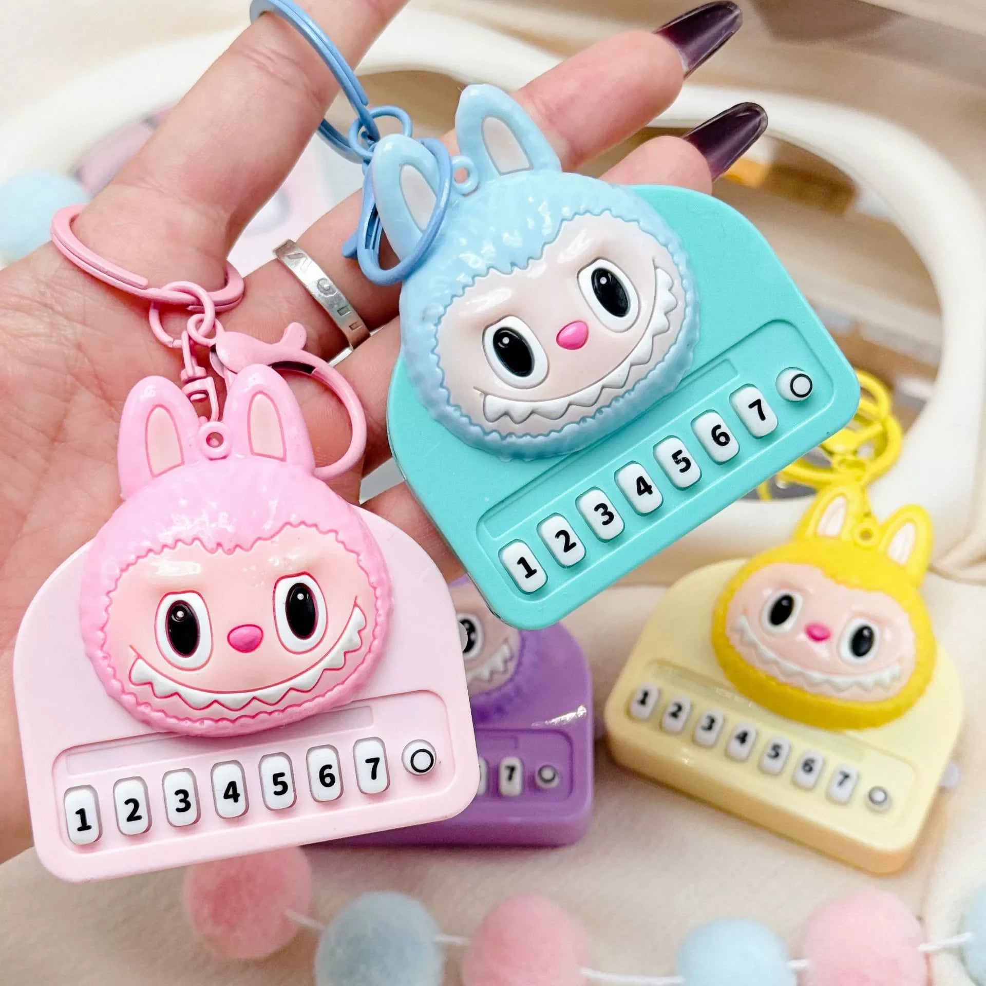 Labuboo Piano Mode Keychain
