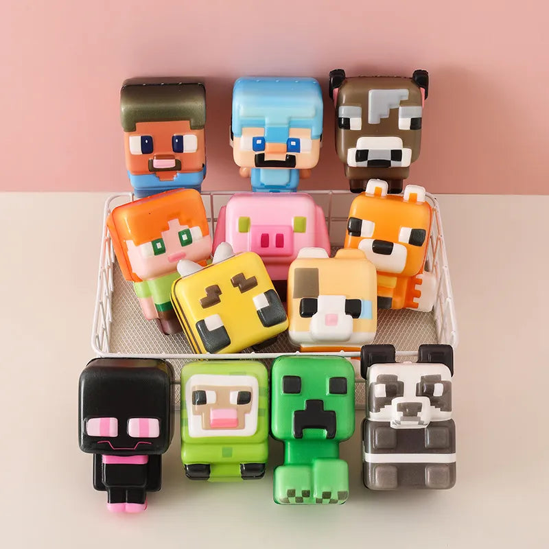 Minecraft Mosaic Style Squishy Toy