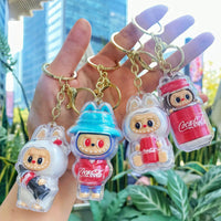 Labubu Cola Squad Blind Box Keychain